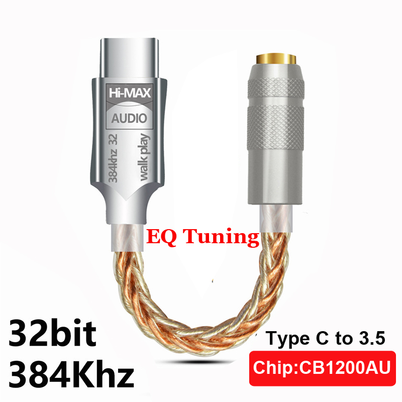 Usb Sound Card External - HiFi DAC Earphone Amplifier Type C