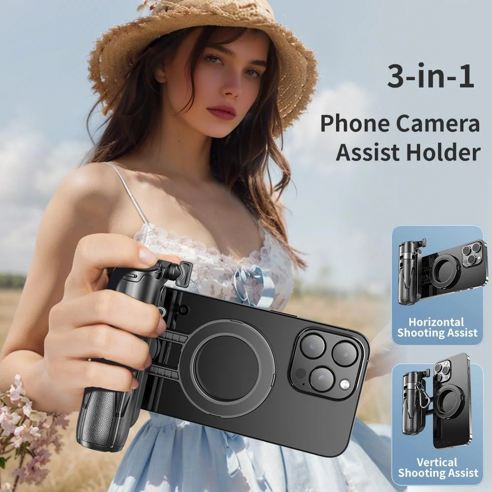 Auto Tracking Tripod - 3-in-1 Selfie Stick Tripod with Wireless