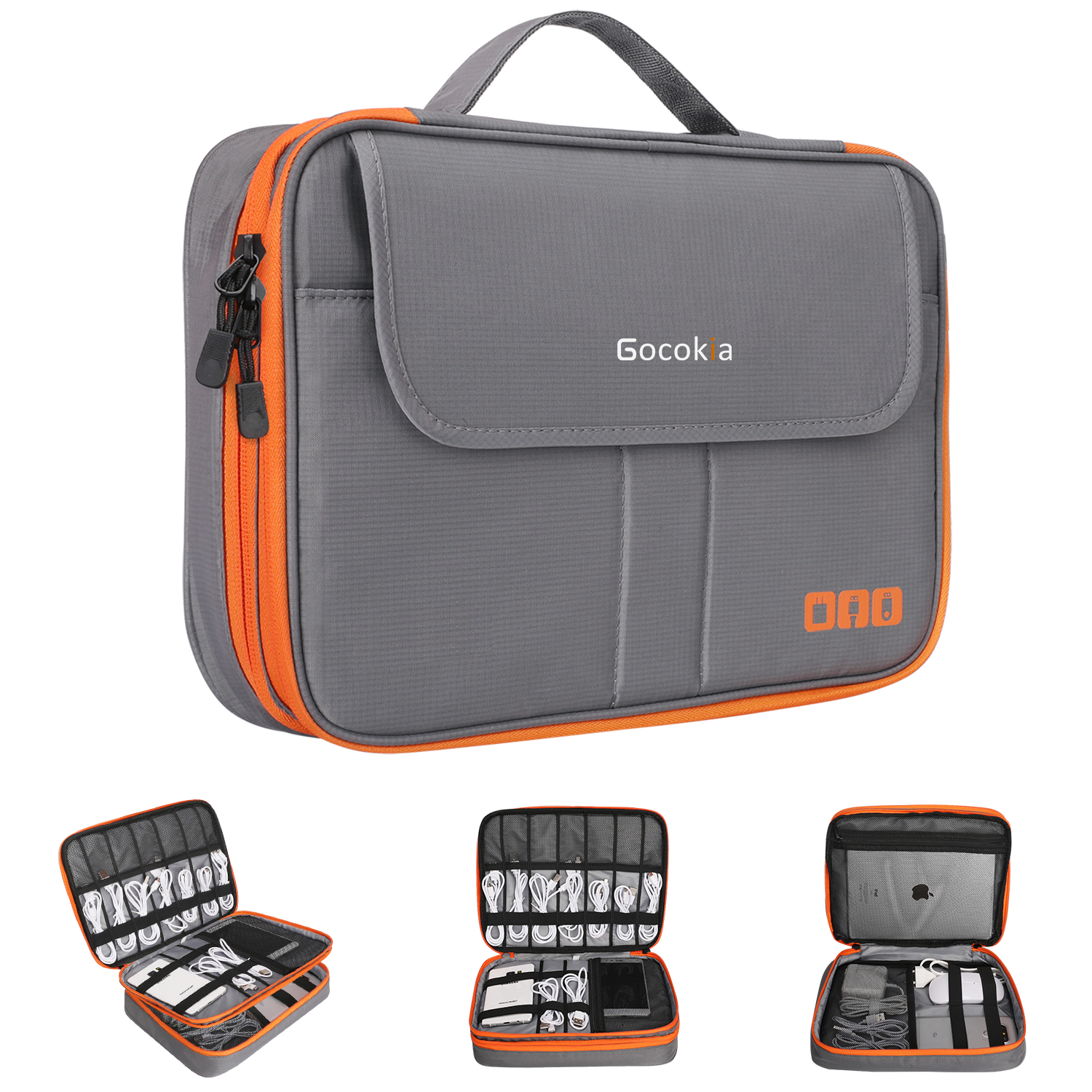 Electronics And Gadgets With A - Double Layers Large Capacity Travel Electronic