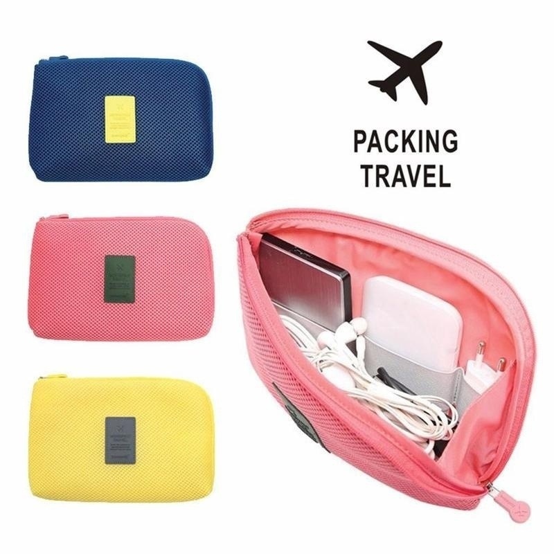 Electronics And Gadgets With A - Portable Digital Gadget Organizer Bag USB