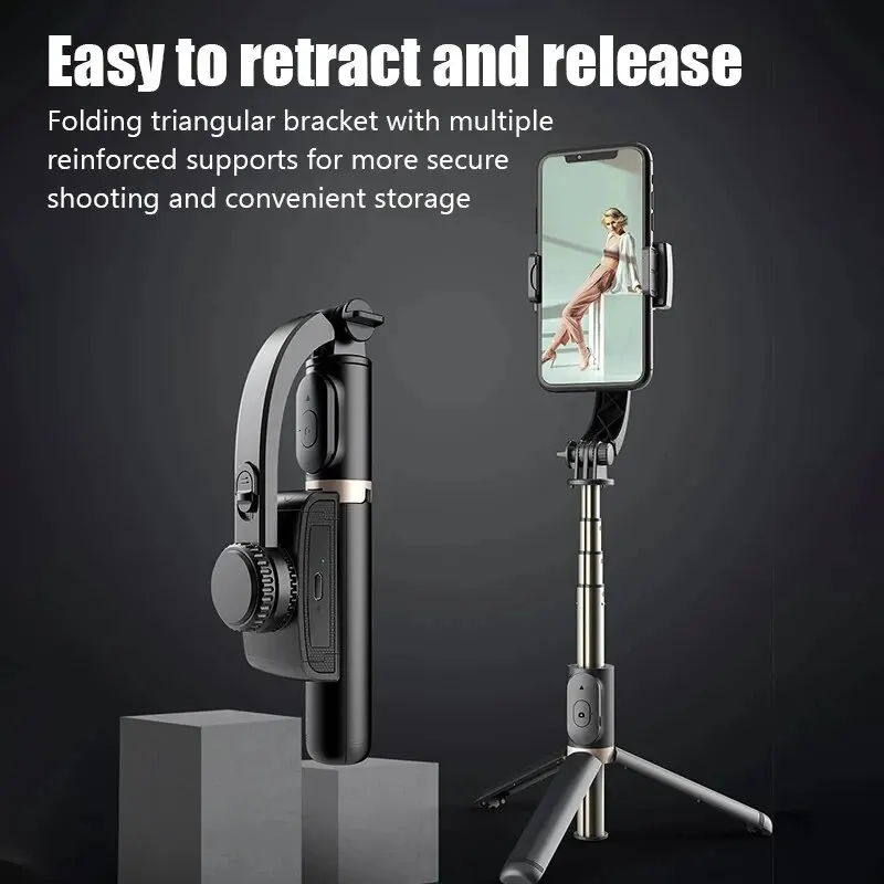 Q08 Handheld Gimbal Stabilisat – Auto Tracking Tripod recenzja i cena