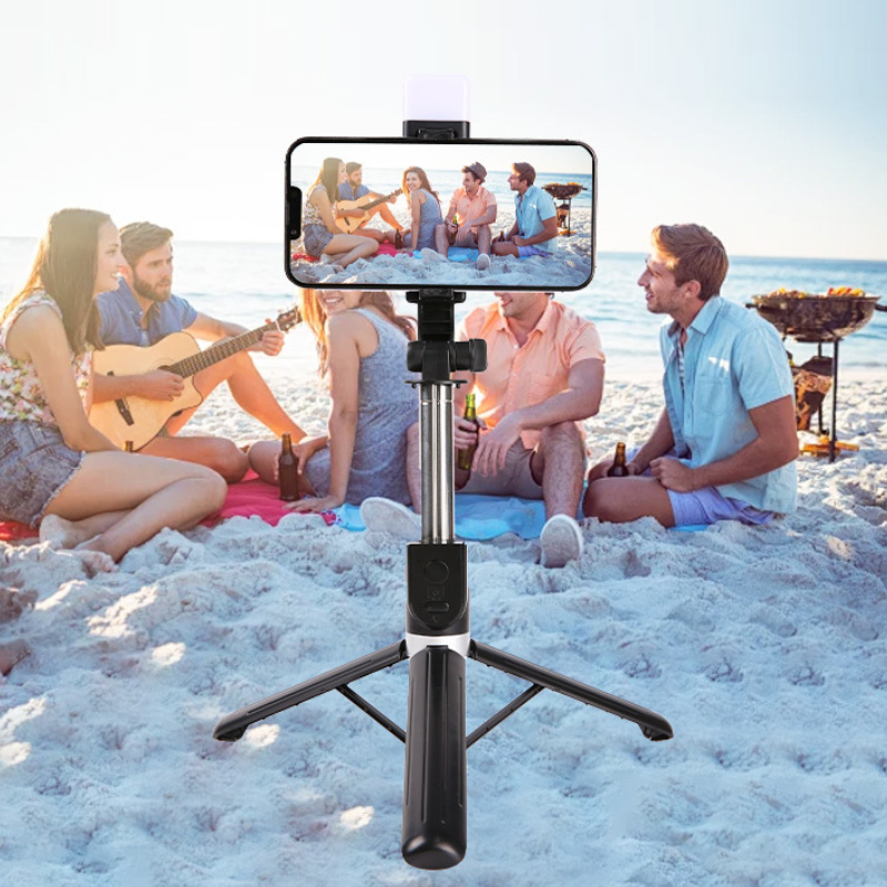 Portable Bluetooth Selfie Stic – Auto Tracking Tripod recenzja i cena