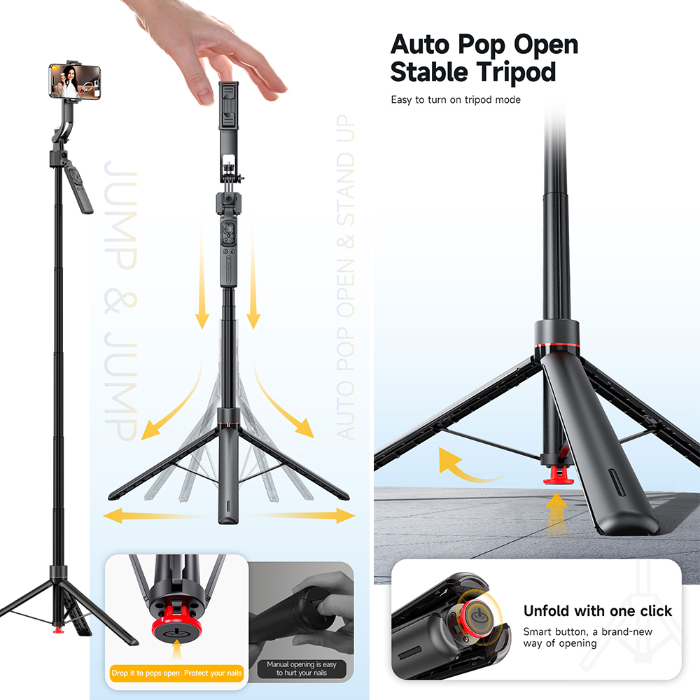 New TT07 AI Face Tracking All- – Auto Tracking Tripod recenzja i cena