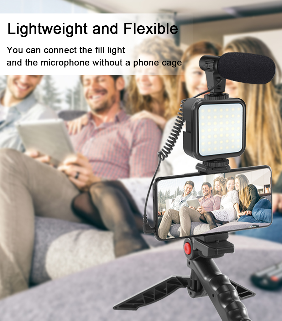 Smartphone Vlogging Kit Video  – Auto Tracking Tripod recenzja i cena