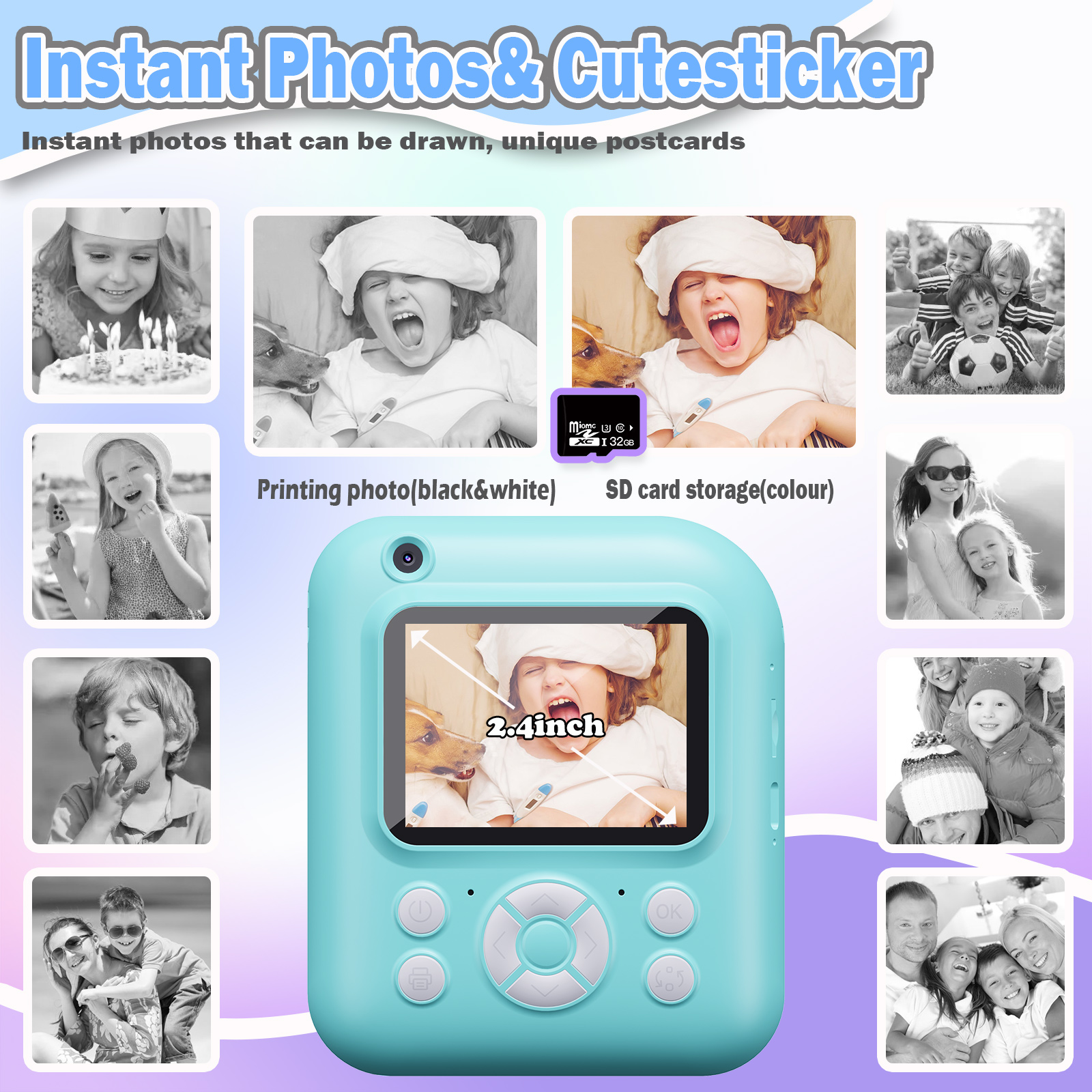 Instant Print Camera Digital C – Electronic Gift recenzja i cena