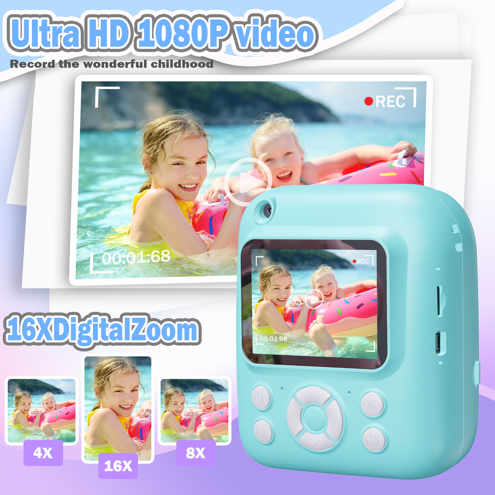 Instant Print Camera Digital C – Electronic Gift recenzja i cena