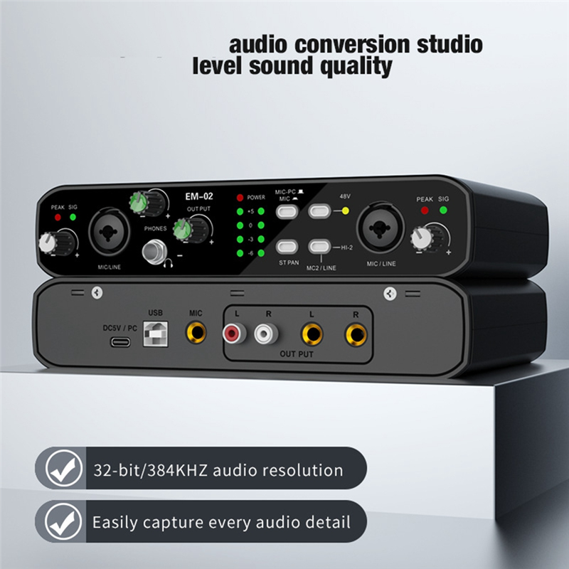 ELECT-For Live Streaming, Guit – Usb Sound Card External recenzja i cena
