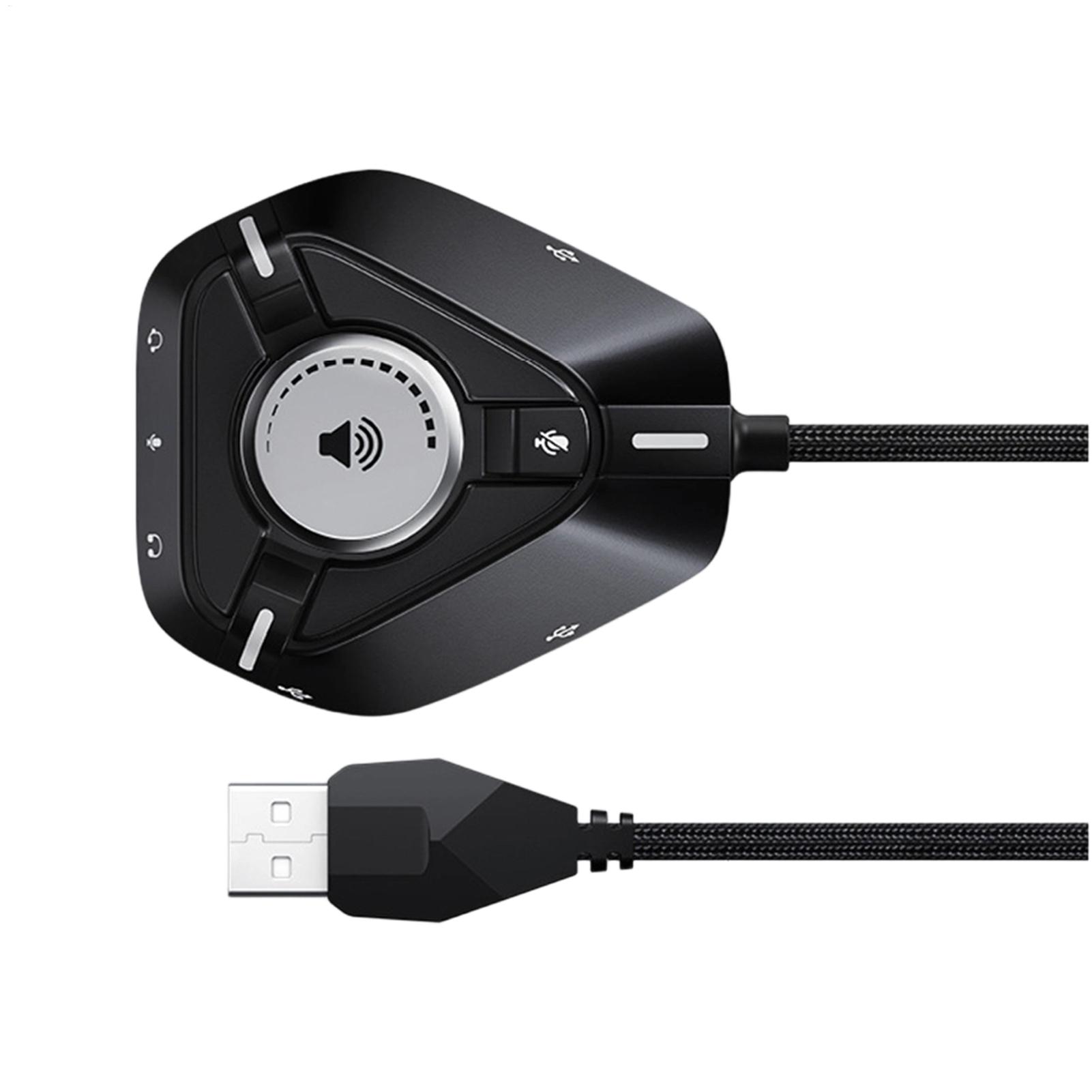 6-in-1 External USB Sound Card – Usb Sound Card External recenzja i cena