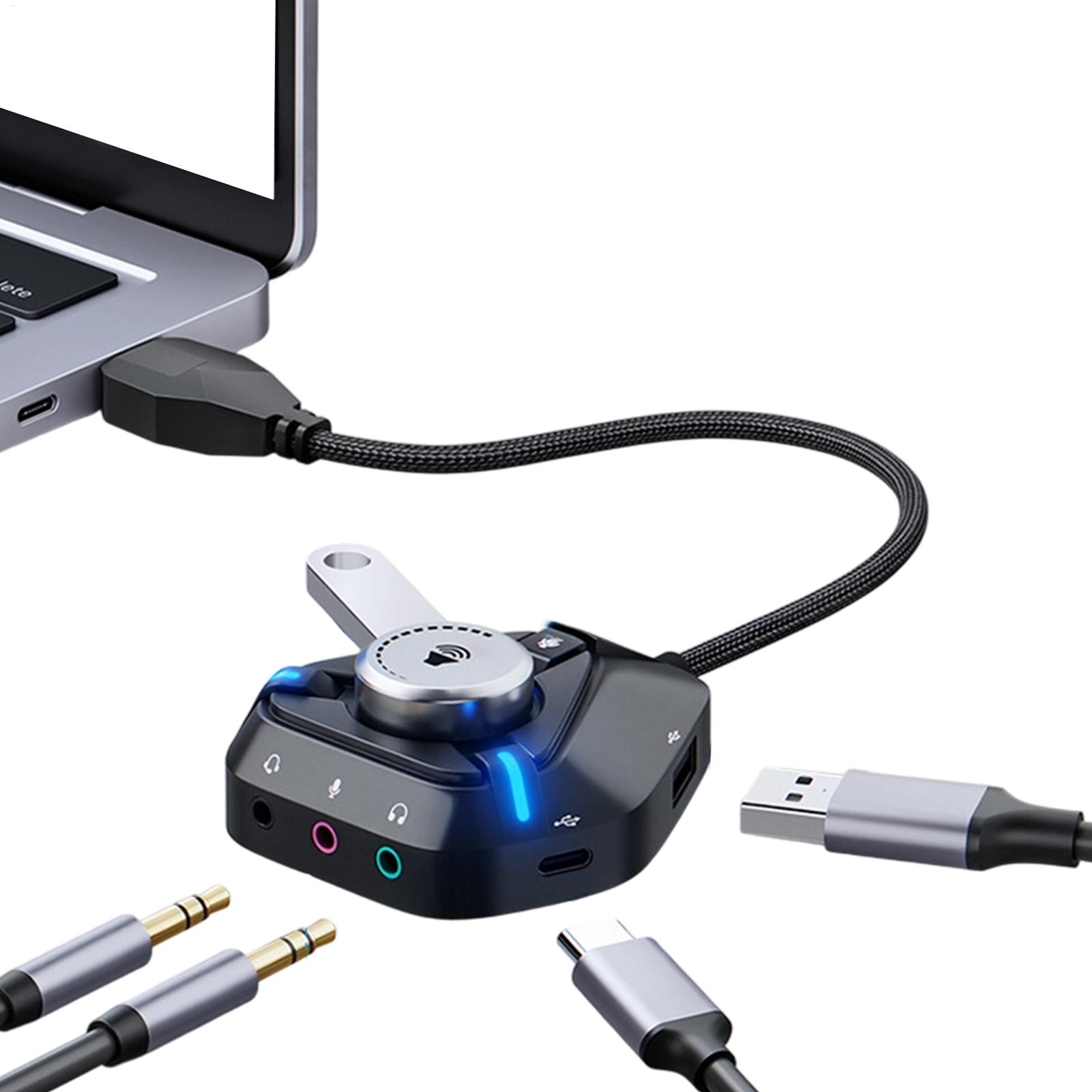 6-in-1 External USB Sound Card – Usb Sound Card External recenzja i cena
