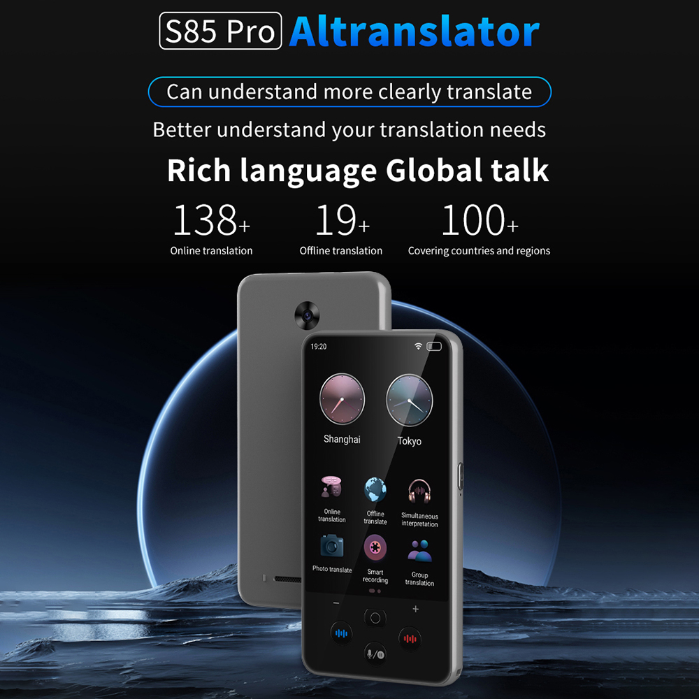 S85 pro Language Translator De – Portable Translator Device recenzja i cena