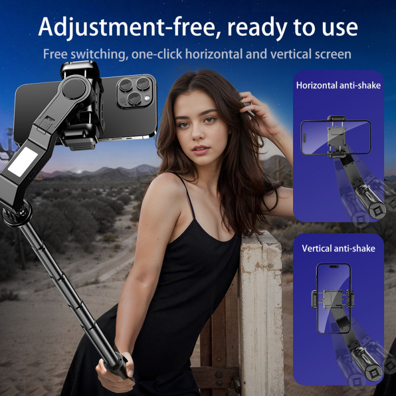 Phone Selfie Stick with LED Fi – Auto Tracking Tripod recenzja i cena