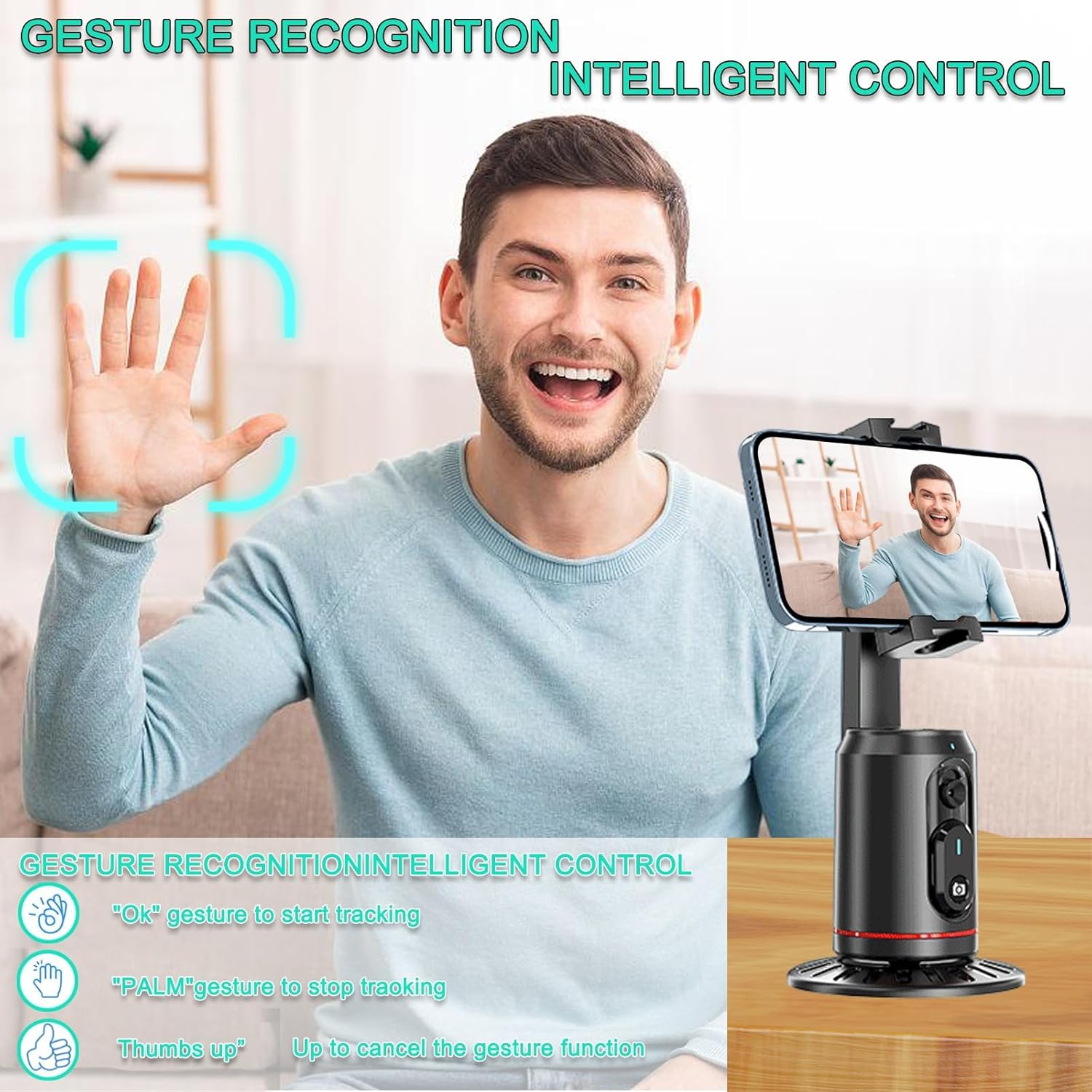 Auto Face Tracking Tripod 360° – Auto Tracking Tripod recenzja i cena