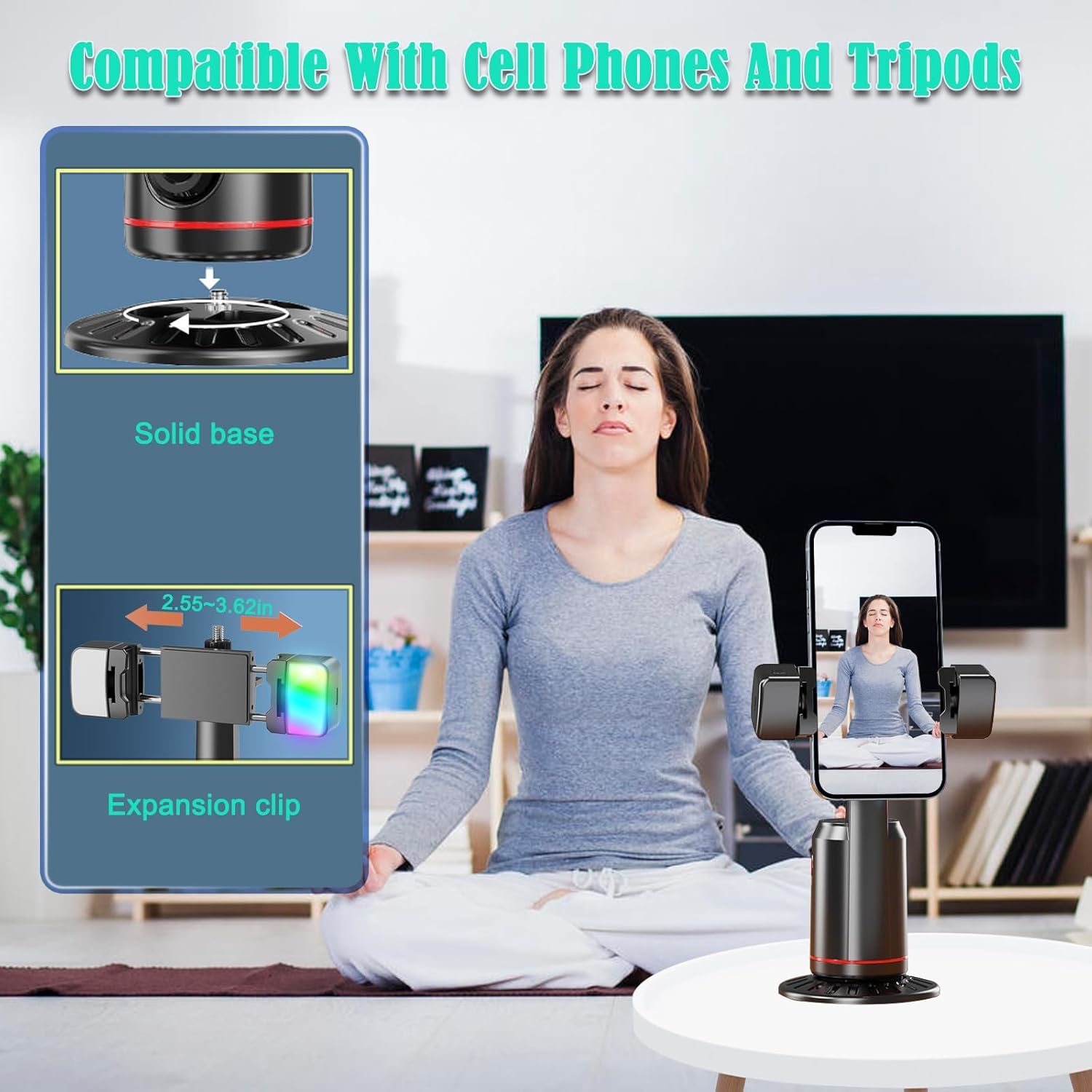 Auto Face Tracking Tripod 360° – Auto Tracking Tripod recenzja i cena