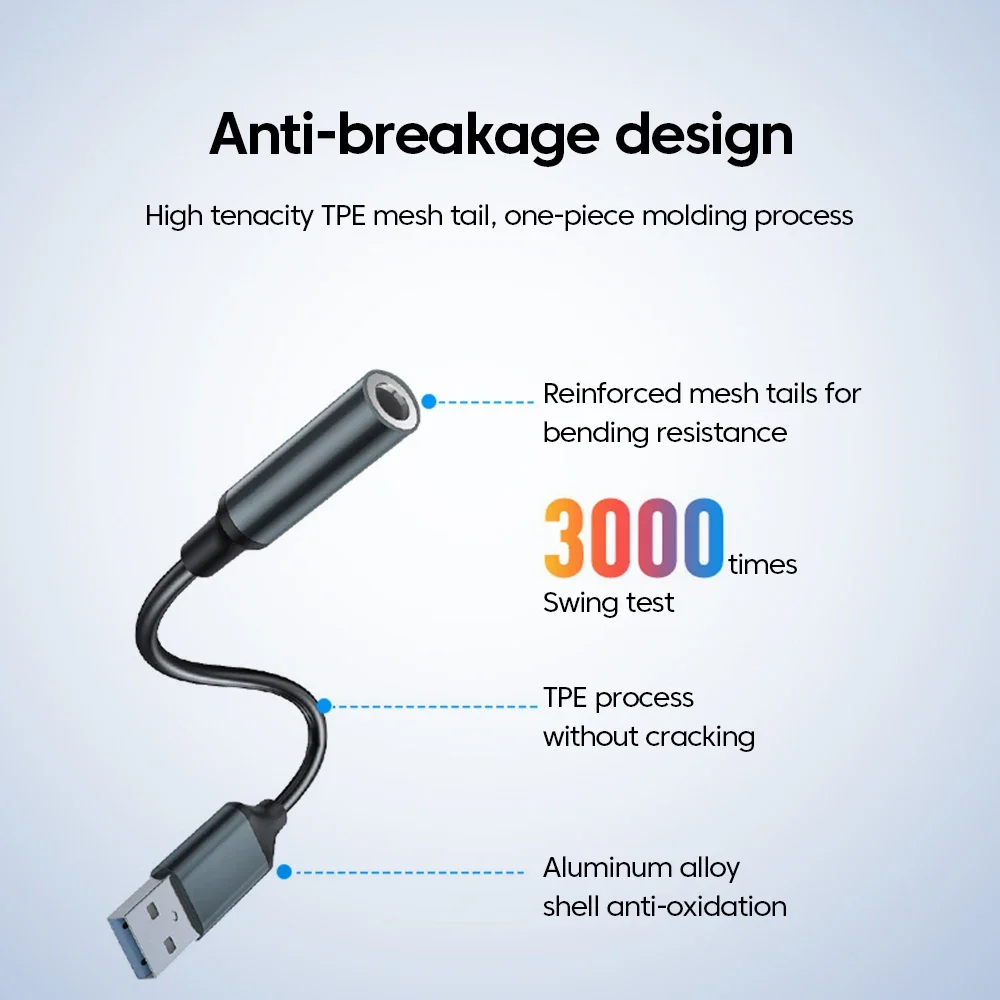 USB to 3.5mm Audio Jack Adapte – Usb Sound Card External recenzja i cena