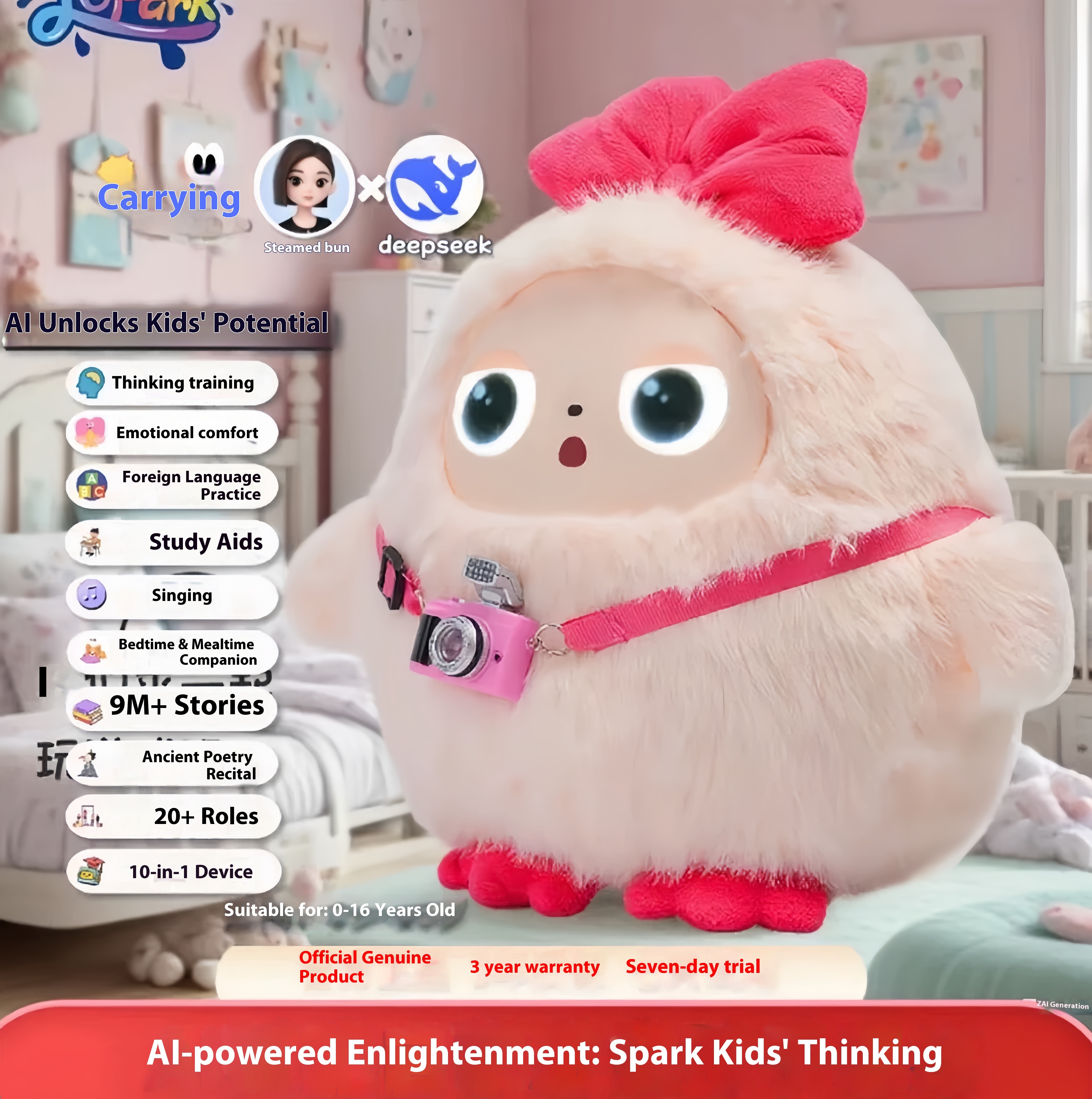 Ai Chat Intelligent Toy Intera – Electronic Gift recenzja i cena