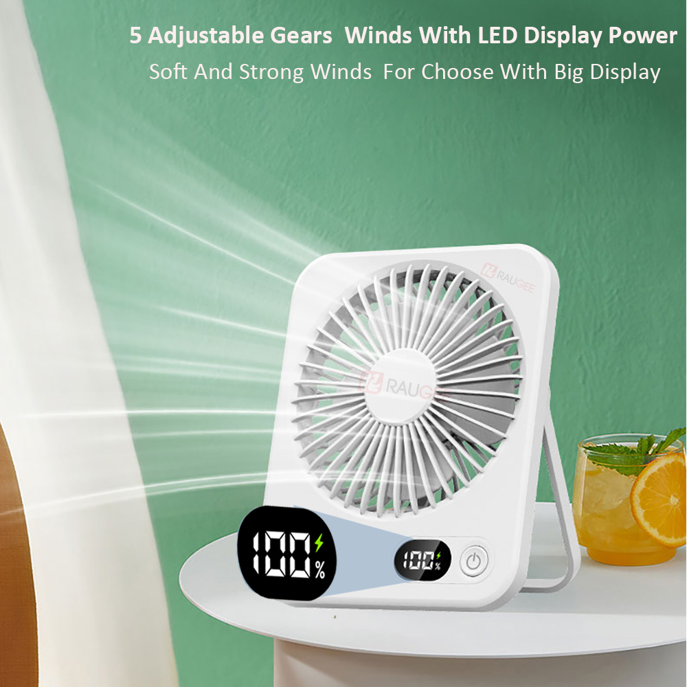 Portable Desk Fan Mini Foldabl – Electronics Gadgets For Home recenzja i cena