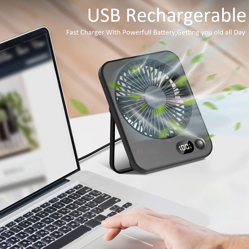 Portable Desk Fan Mini Foldabl – Electronics Gadgets For Home recenzja i cena