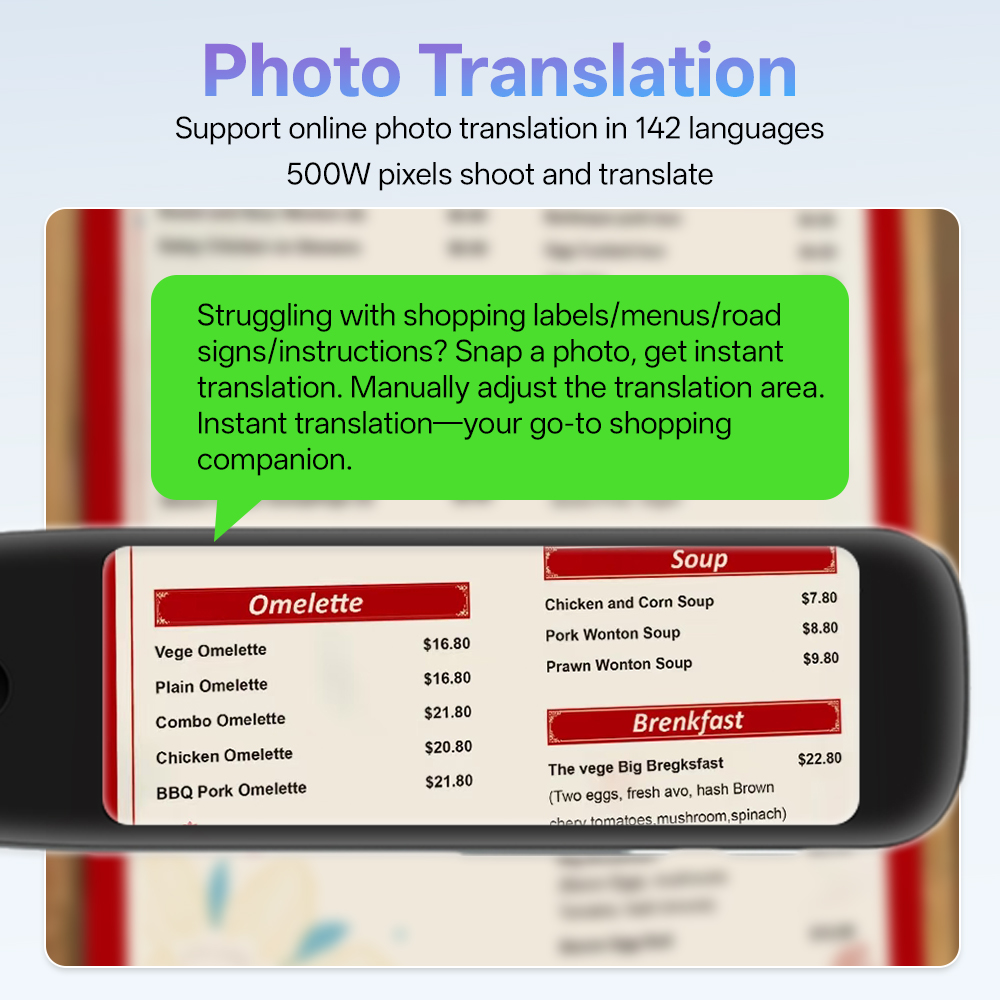 MSAI S10 Smart Scan Translator – Portable Translator Device recenzja i cena