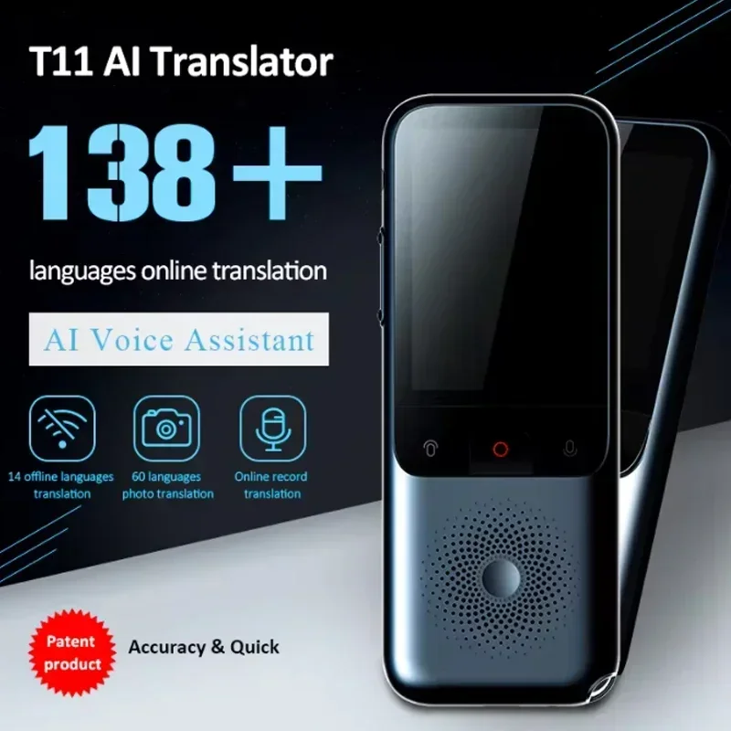T11 Smart Translator 138 Langu – Portable Translator Device recenzja i cena
