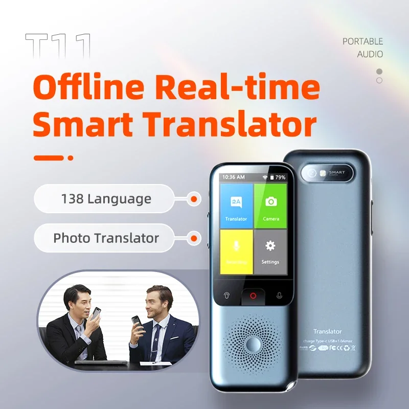 T11 Smart Translator 138 Langu – Portable Translator Device recenzja i cena