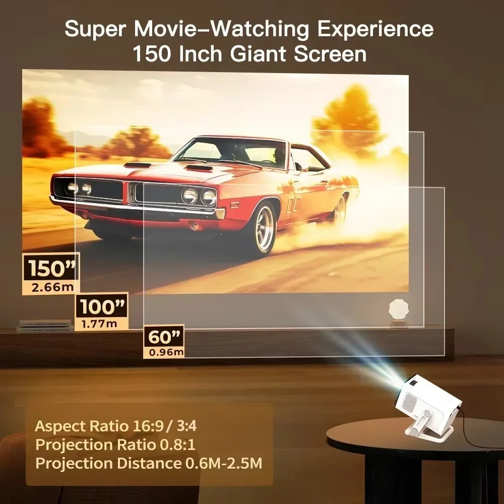 Mini Projector with Wifi6 and  – Electronics Gadgets For Home recenzja i cena