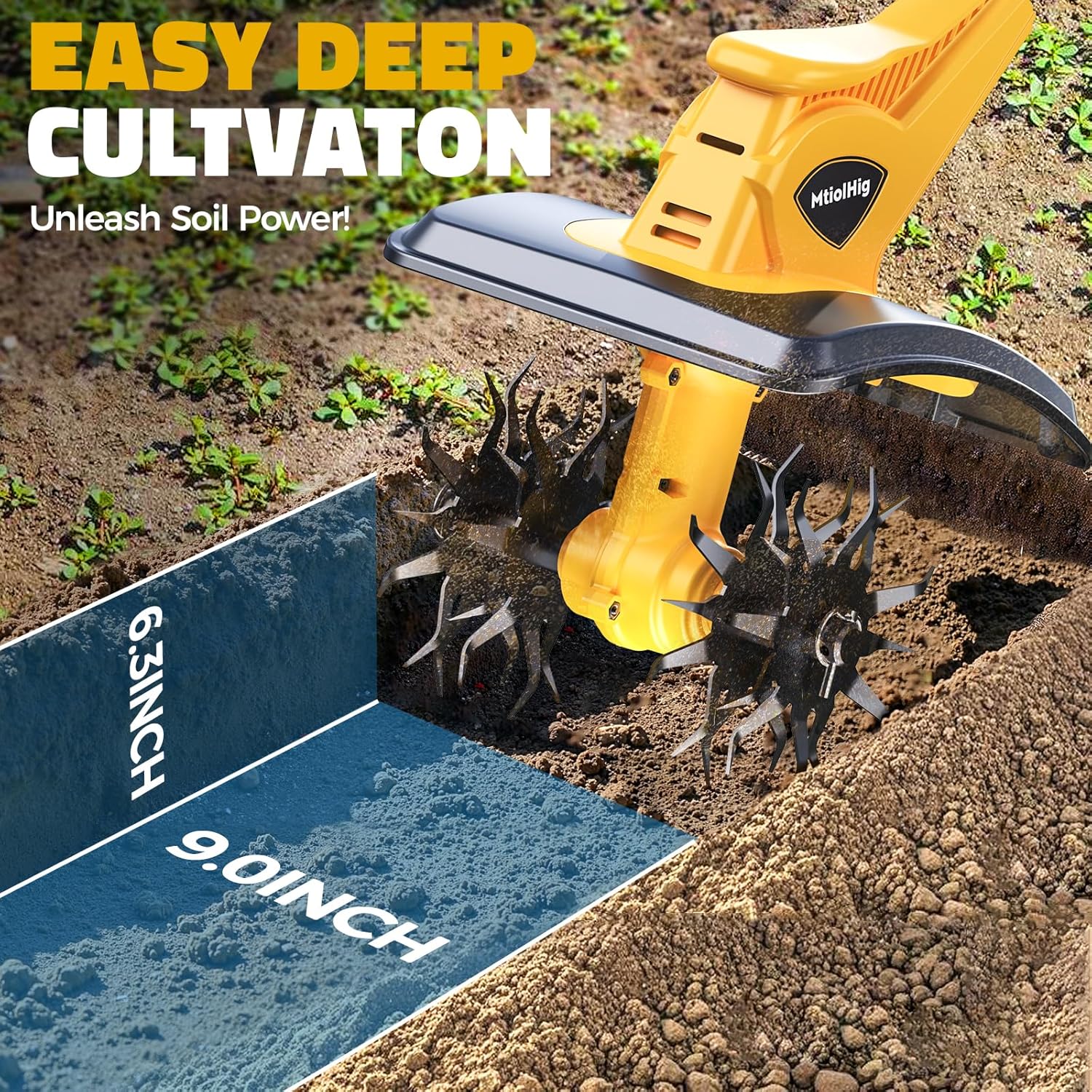 Cordless Tiller Cultivator Com – Electro Gadgets recenzja i cena