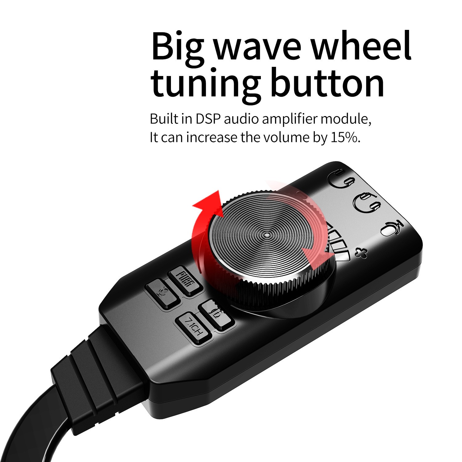 GS3 7.1 Channel Sound Card Con – Usb Sound Card External recenzja i cena