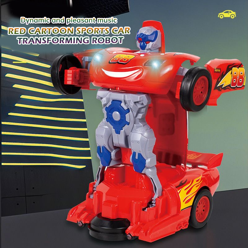 Red racing car transformation  – Electro Gadgets recenzja i cena