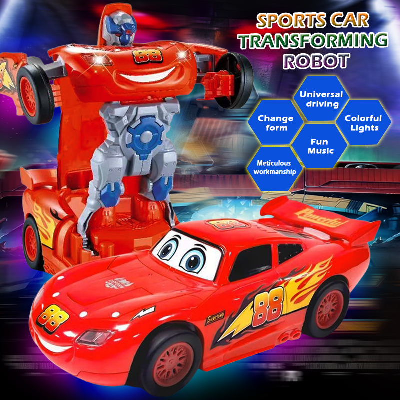 Red racing car transformation  – Electro Gadgets recenzja i cena