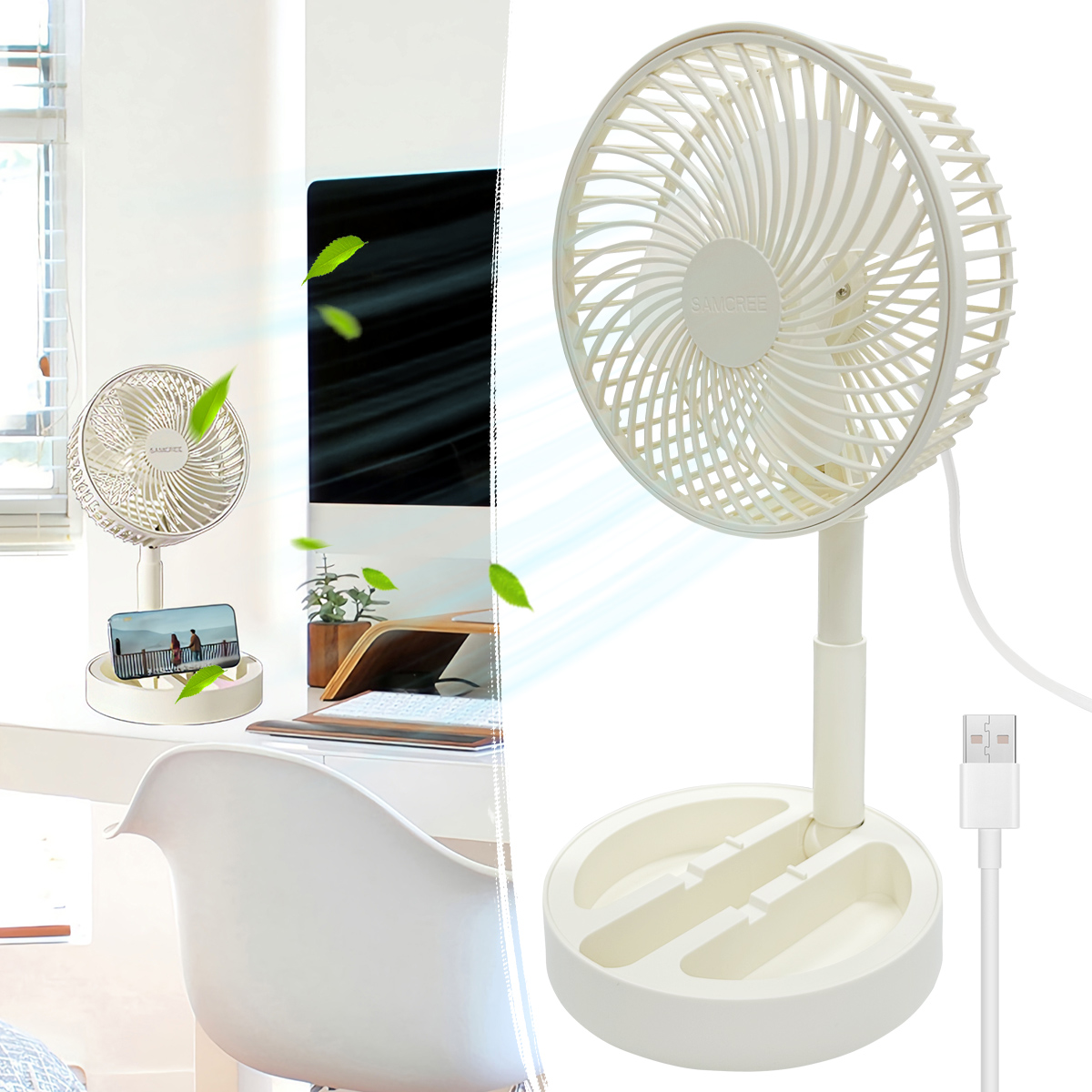 USB Direct Plug-in Small Fan P – Electronics Gadgets For Home recenzja i cena