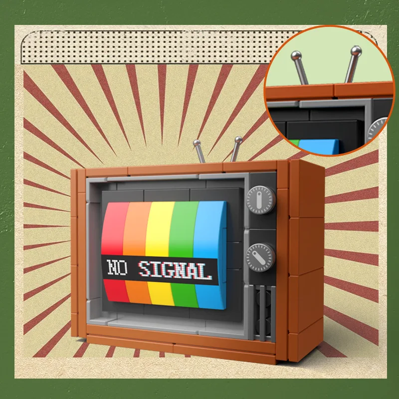 Retro DIY Building Blocks TV R – Electro Gadgets recenzja i cena