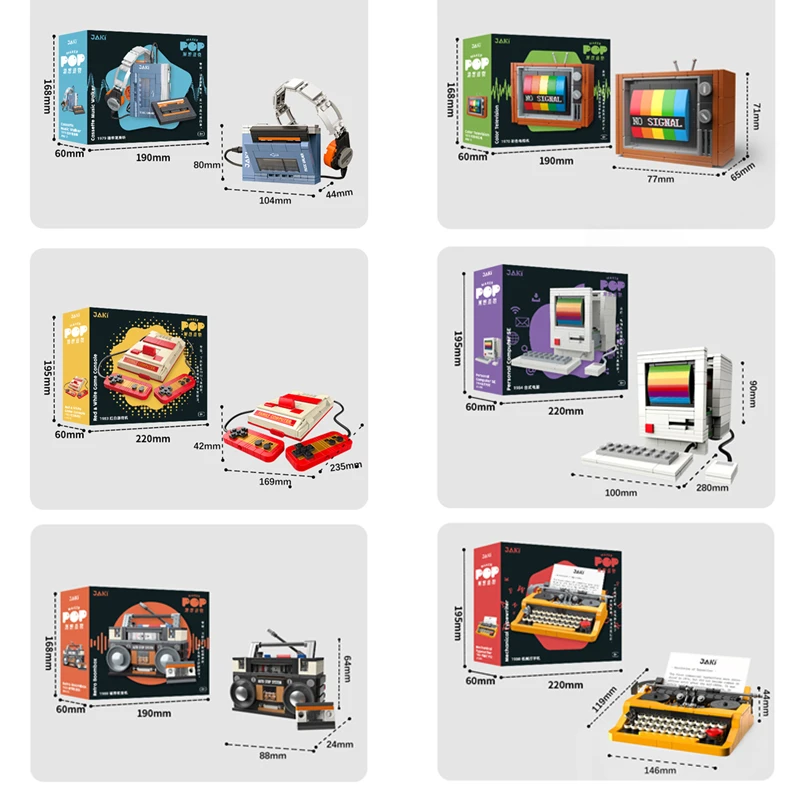 Retro DIY Building Blocks TV R – Electro Gadgets recenzja i cena