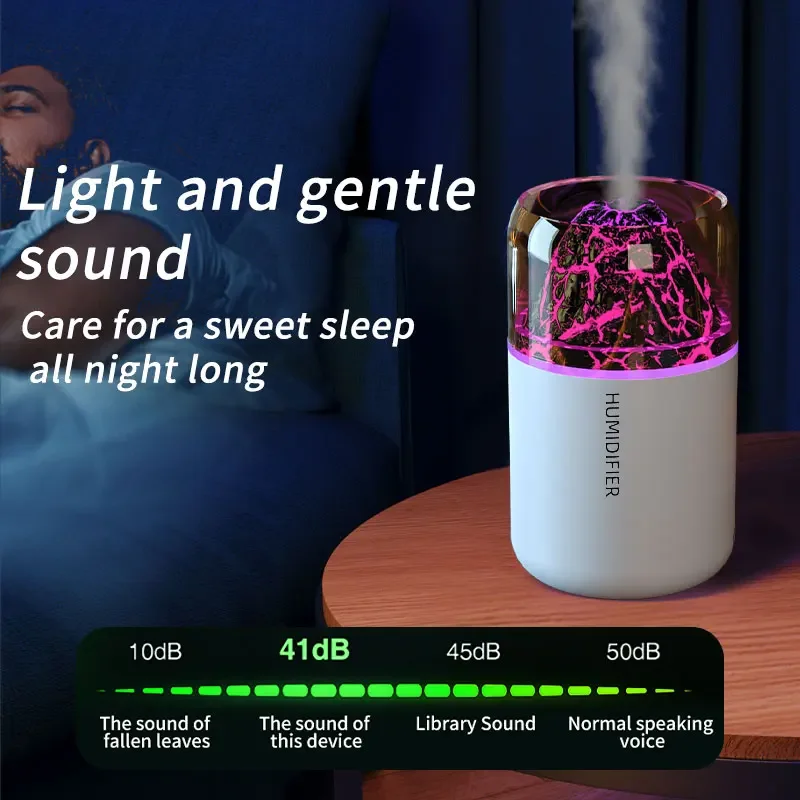 180ML Mini Humidifier USB Air  – Electronics Gadgets For Home recenzja i cena