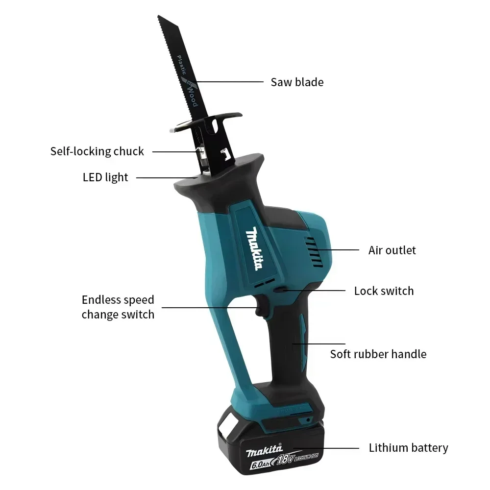 Makita DJR189 18V Cordless Ele – Electro Gadgets recenzja i cena