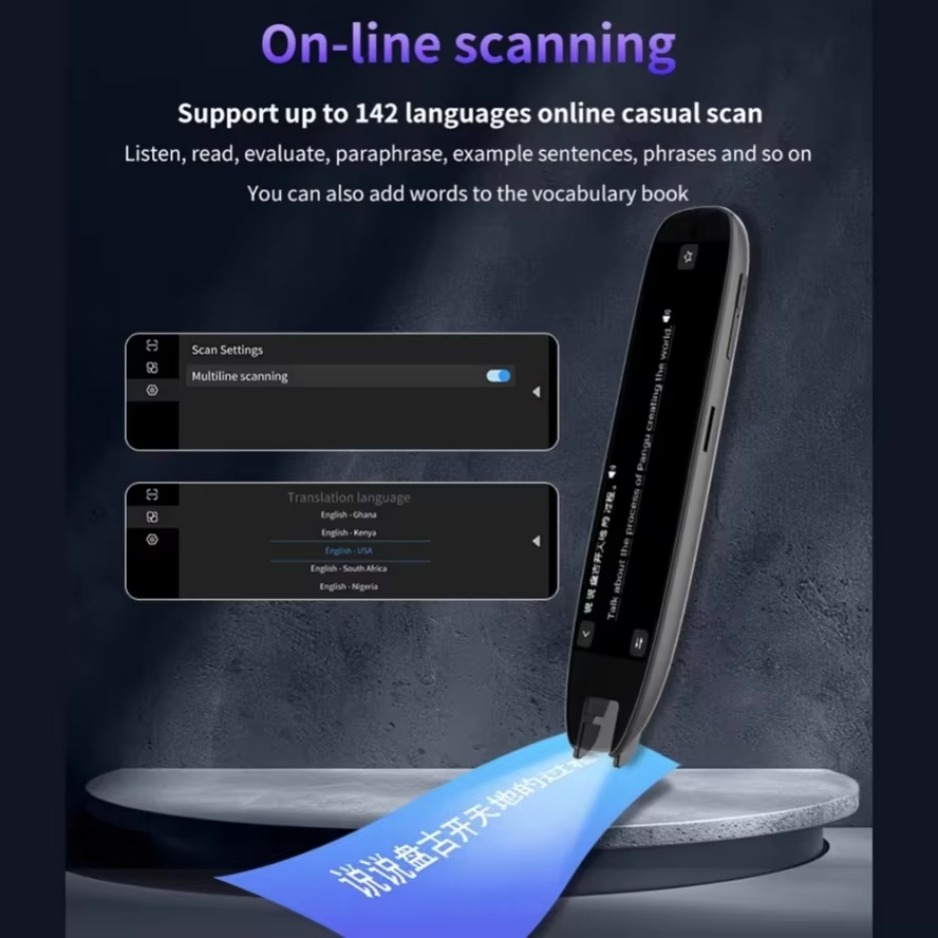XIKCU S65 Pro Smart Voice Tran – Portable Translator Device recenzja i cena