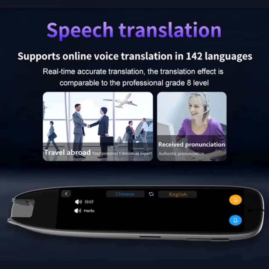 XIKCU S65 Pro Smart Voice Tran – Portable Translator Device recenzja i cena
