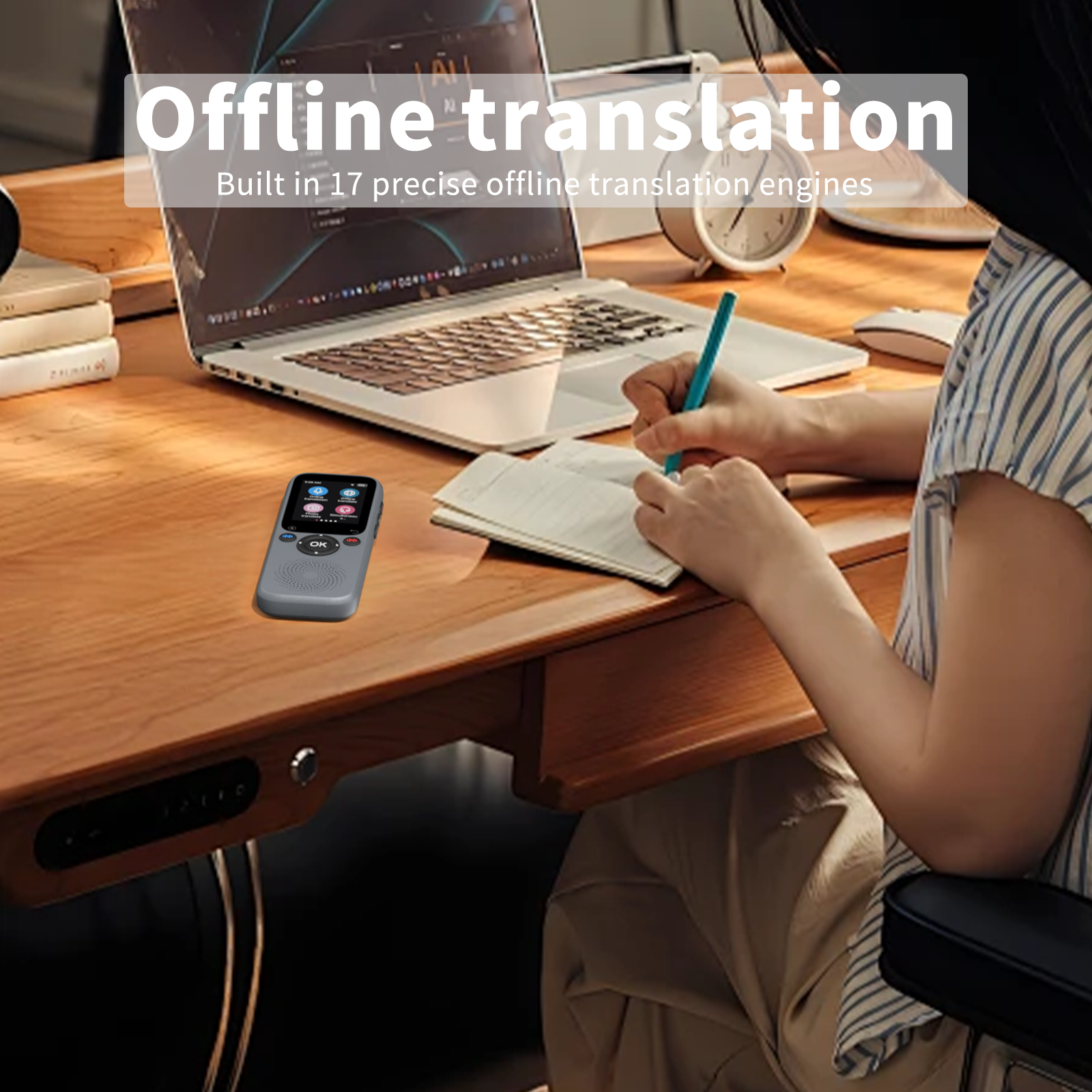 High-end AI Translator No WiFi – Portable Translator Device recenzja i cena