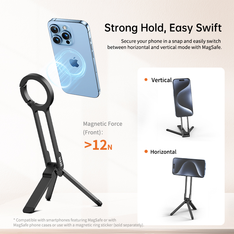 Ulanzi MA30 Carabiner-Mounted  – Auto Tracking Tripod recenzja i cena