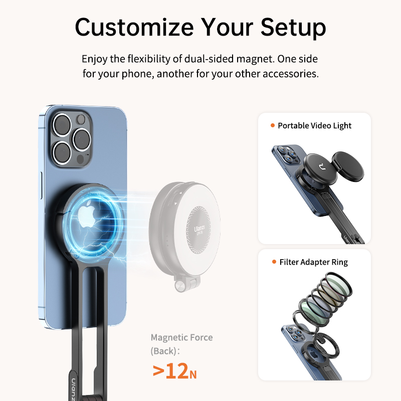 Ulanzi MA30 Carabiner-Mounted  – Auto Tracking Tripod recenzja i cena