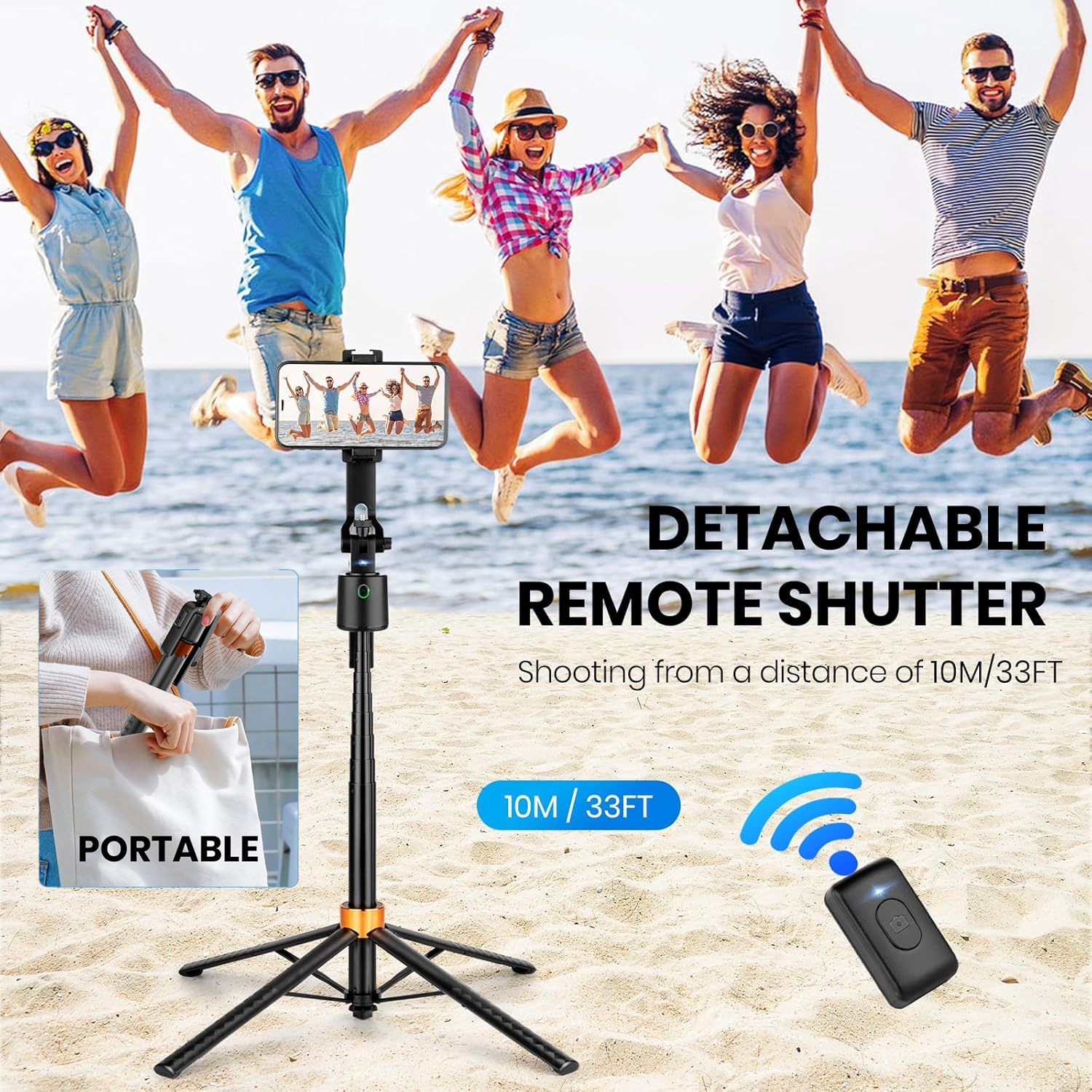 180cm/71in Tall Foldable Tripo – Auto Tracking Tripod recenzja i cena